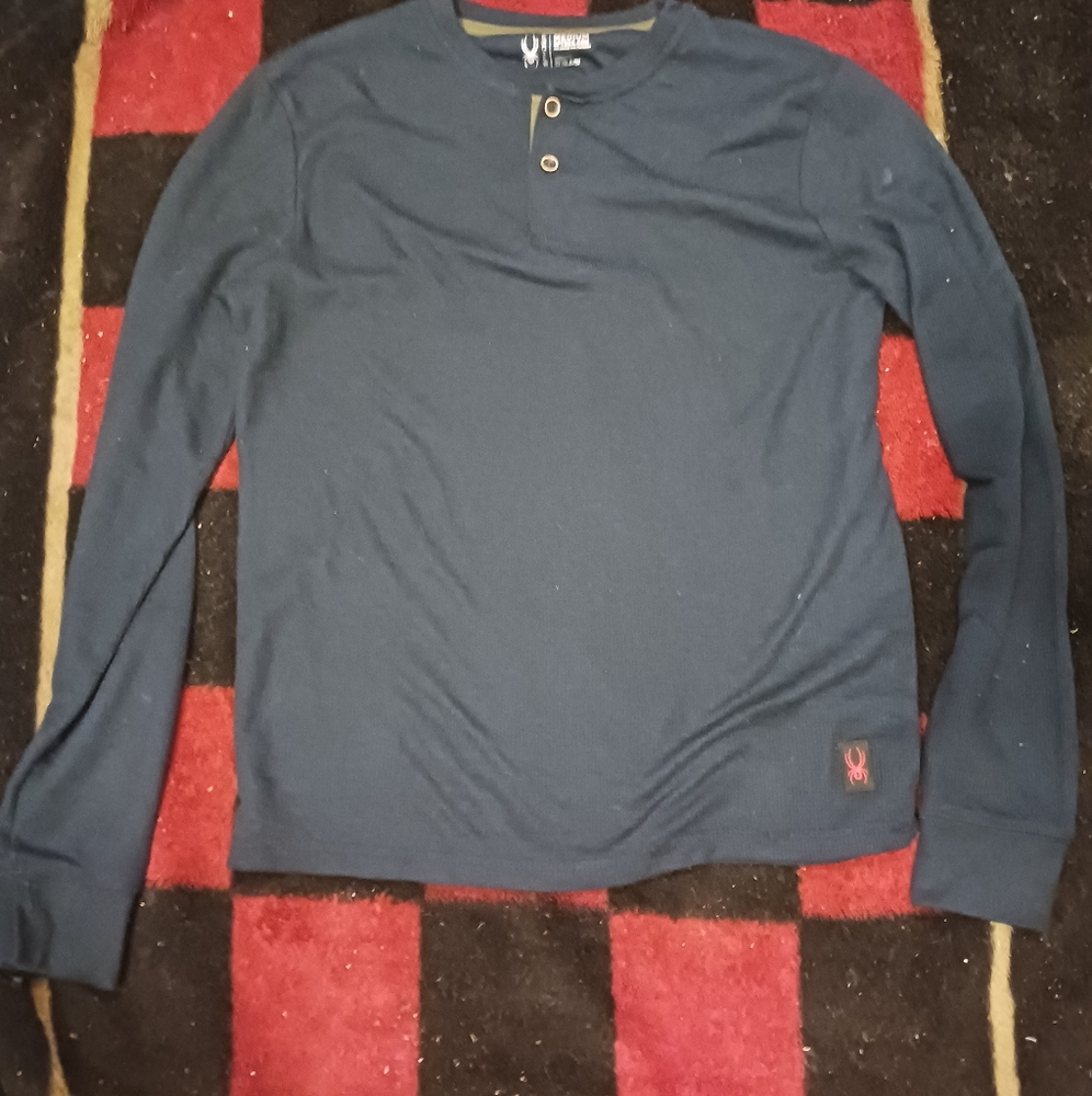 Spyder longsleeve button shirt